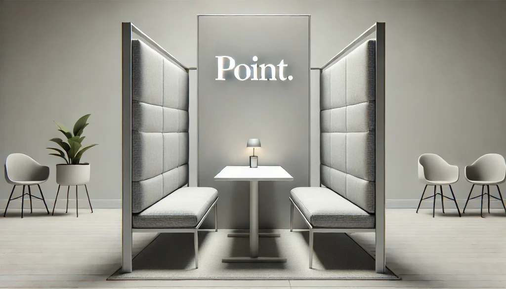 フォンブース選びのポイントイラスト