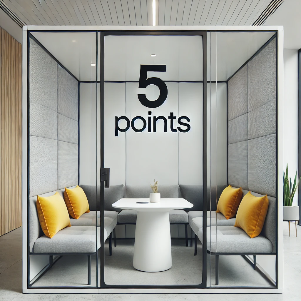 4人用フォンブースのイメージ写真