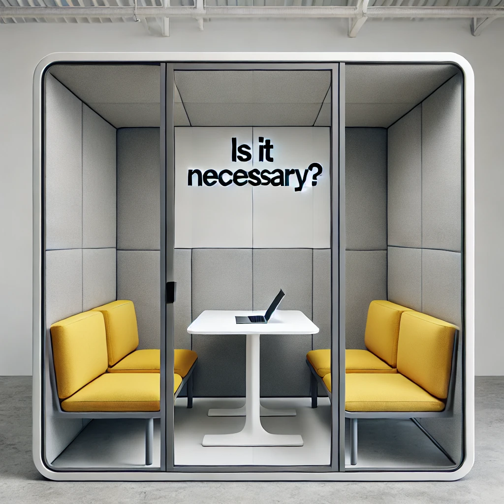 4人用フォンブースのイメージ写真