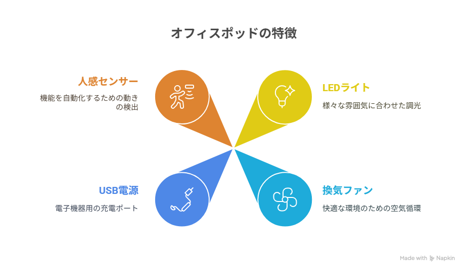 ワークブースの機能図解