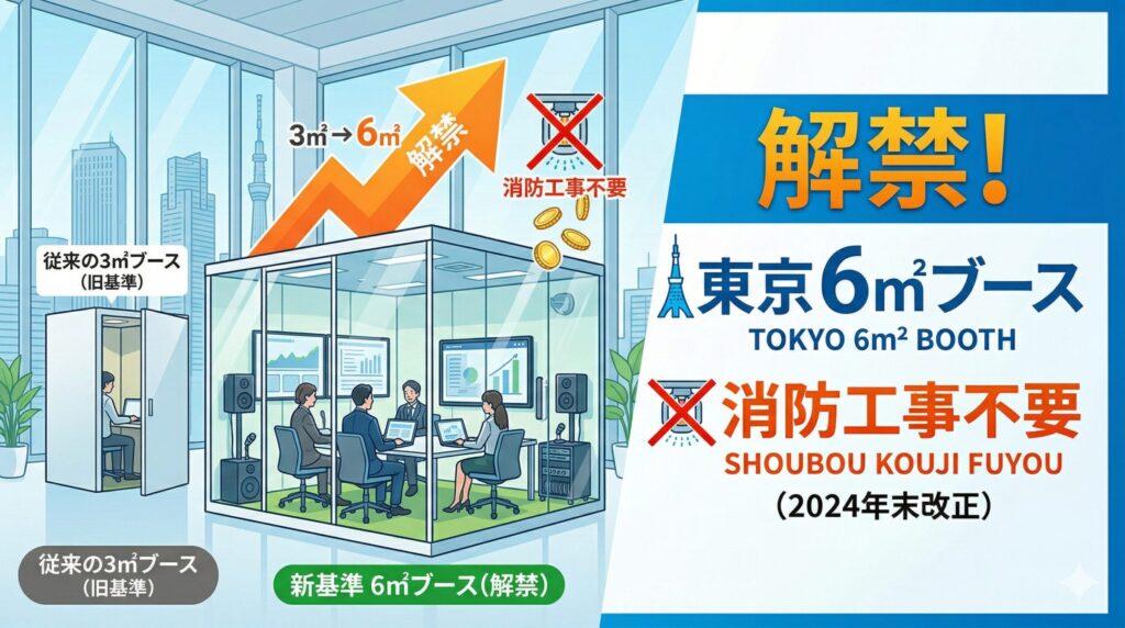 ワークブース消防法改正